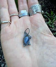 Load image into Gallery viewer, Kyanite Sterling Silver Charm
