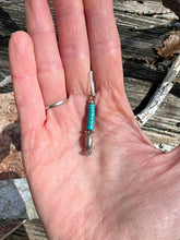 Load image into Gallery viewer, Sterling silver and turquoise pendant
