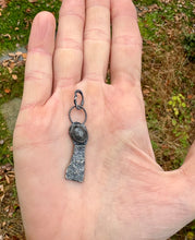 Load image into Gallery viewer, Midnight Quartzite Sterling Silver Pendant
