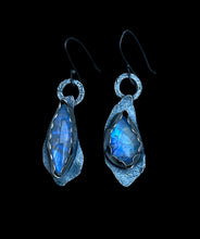 Load image into Gallery viewer, Moonstone Sterling Silver Earrings
