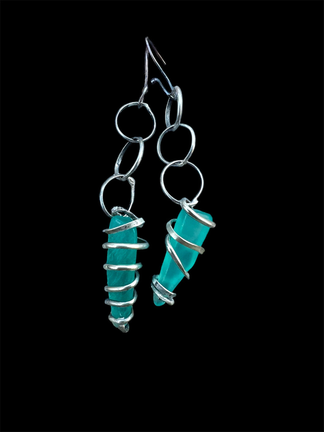 Apatite Sterling Silver Earrings