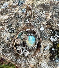 Load image into Gallery viewer, Ethiopian Opal Sterling silver pendant
