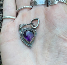 Load image into Gallery viewer, Amethyst Sterling silver pendant
