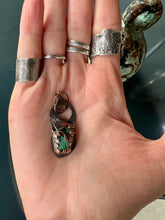 Load image into Gallery viewer, Malachite Chrysocolla Copper Pendant
