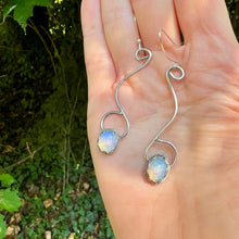 Load image into Gallery viewer, Ethiopian Opal Sterling Silver Earrings
