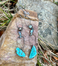 Load image into Gallery viewer, Apatite Sterling Silver Earrings
