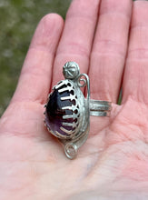 Load image into Gallery viewer, Ametrine sterling silver ring
