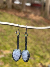 Load image into Gallery viewer, Crazy Lace Agate Sterling Silver Earrings
