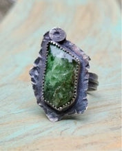 Load image into Gallery viewer, Tremolite and sterling silver ring
