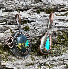 Load image into Gallery viewer, Tibetan Turquoise Copper Charm
