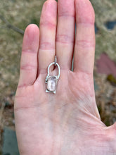 Load image into Gallery viewer, Morganite Sterling Silver Pendant
