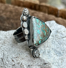 Load image into Gallery viewer, Azurite sterling silver ring
