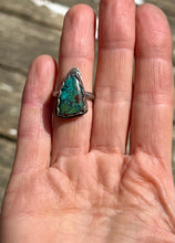 Load image into Gallery viewer, Malachite Chrysocolla Sterling Silver Ring
