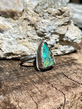 Load image into Gallery viewer, Malachite Chrysocolla Sterling Silver Ring
