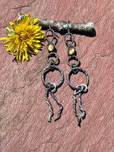 Load image into Gallery viewer, Citrine Sterling Silver earrings
