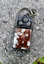 Load image into Gallery viewer, Wild Horse Magnesite Sterling Silver Pendant

