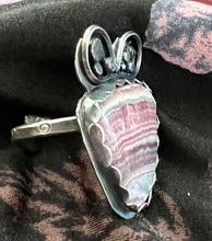 Load image into Gallery viewer, Rhodochrosite Sterling Silver ring

