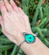 Load image into Gallery viewer, Green Malachite Bangle Bracelet
